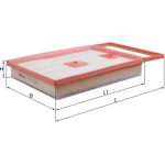 Luftfilter LX 4136 Luftfilter LX 4136