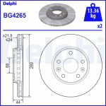 Bremsscheibe BG4265 Bremsscheibe BG4265