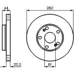 BOSCH 0 986 478 864 Bremsscheibe BOSCH 0 986 478 864 Bremsscheibe