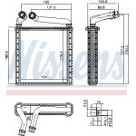 Wärmetauscher, Innenraumheizung 73979