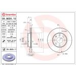 Bremsscheibe 09.8635.11