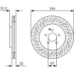 BOSCH 0 986 479 D07 Bremsscheibe