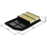 BOSCH F 026 400 778 Luftfilter