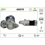 Valeo 460578 Starter RE-GEN - AT Valeo 460578 Starter RE-GEN - AT