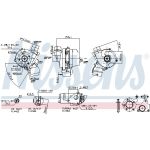 Nissens Turbolader 93089