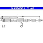 Bremsschlauch 24.5296-0540.3 Bremsschlauch 24.5296-0540.3