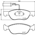Hella 8DB 355 008-321 Bremsbelagsatz, Scheibenbremse Hella 8DB 355 008-321 Bremsbelagsatz, Scheibenbremse