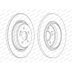Ferodo DDF1099C Bremsscheibe PREMIER Ferodo DDF1099C Bremsscheibe PREMIER