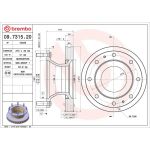 Brembo 09.7315.20 Bremsscheibe PRIME LINE Brembo 09.7315.20 Bremsscheibe PRIME LINE