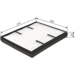 BOSCH 1 987 432 223 Innenraumfilter BOSCH 1 987 432 223 Innenraumfilter