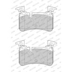 Ferodo FDB4714 Bremsbelagsatz, Scheibenbremse PREMIER ECO FRICTION Ferodo FDB4714 Bremsbelagsatz, Scheibenbremse PREMIER ECO FRICTION
