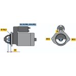 BOSCH 0 001 109 025 Starter BOSCH 0 001 109 025 Starter