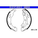Bremsbackensatz 03.0137-0532.2