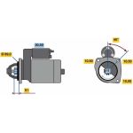 BOSCH 0 001 260 026 Starter BOSCH 0 001 260 026 Starter