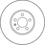 Bremsscheibe DF2758 Bremsscheibe DF2758