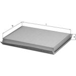 Filter, Innenraumluft LA 79 Filter, Innenraumluft LA 79
