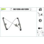 Valeo 861098 Fensterheber Valeo 861098 Fensterheber