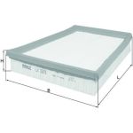 Luftfilter LX 2878 Luftfilter LX 2878