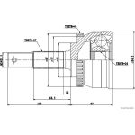 Gelenksatz, Antriebswelle J2821149 Gelenksatz, Antriebswelle J2821149