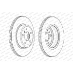 Bremsscheibe DDF2039C