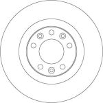 Bremsscheibe DF6667 Bremsscheibe DF6667