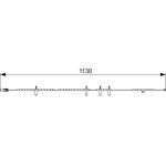 Warnkontakt, Bremsbelagverschleiß 1 987 473 016 Warnkontakt, Bremsbelagverschleiß 1 987 473 016