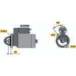 BOSCH 0 001 108 184 Starter BOSCH 0 001 108 184 Starter