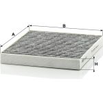 MANN-FILTER CUK 2227 Innenraumfilter, Aktivkohlefilter MANN-FILTER CUK 2227 Innenraumfilter, Aktivkohlefilter