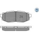 Bremsbelagsatz, Scheibenbremse 025 248 5416/PD