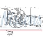 Nissens 85023 Lüfter, Motorkühlung
