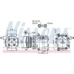 Kompressor, Klimaanlage 89358 Kompressor, Klimaanlage 89358