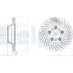 Delphi BG9097C Bremsscheibe Delphi BG9097C Bremsscheibe