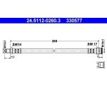 ATE 24.5112-0260.3 Bremsschlauch