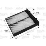 Valeo 715652 Filter, Innenraumluft ESSENTIAL Valeo 715652 Filter, Innenraumluft ESSENTIAL
