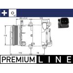 Mahle ACP 864 000P Kompressor, Klimaanlage BEHR Premium Line Mahle ACP 864 000P Kompressor, Klimaanlage BEHR Premium Line