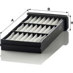 MANN-FILTER CU 2106-2 Innenraumfilter, Partikelfilter MANN-FILTER CU 2106-2 Innenraumfilter, Partikelfilter