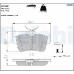 Bremsbelagsatz, Scheibenbremse LP2180 Bremsbelagsatz, Scheibenbremse LP2180