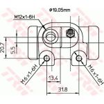 TRW BWD182 Radbremszylinder