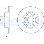 Delphi BG3834 Bremsscheibe Delphi BG3834 Bremsscheibe