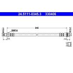 ATE 24.5111-0345.3 Bremsschlauch ATE 24.5111-0345.3 Bremsschlauch