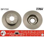 TRW DF1722 Bremsscheibe TRW DF1722 Bremsscheibe
