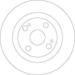 Bremsscheibe DF4278