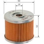 Kraftstofffilter 1 457 431 028