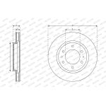Ferodo DDF2752C Bremsscheibe PREMIER