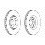 Bremsscheibe DDF1237C-1