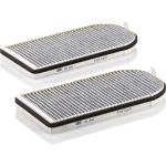 MANN-FILTER CUK 3642-2 Innenraumfilter, Aktivkohlefilter