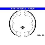 ATE 03.0137-3041.2 Bremsbackensatz, Feststellbremse ATE 03.0137-3041.2 Bremsbackensatz, Feststellbremse