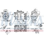 Kompressor, Klimaanlage 890070 Kompressor, Klimaanlage 890070
