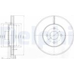 Bremsscheibe BG3742 Bremsscheibe BG3742
