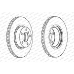 Bremsscheibe DDF2314C-1 Bremsscheibe DDF2314C-1